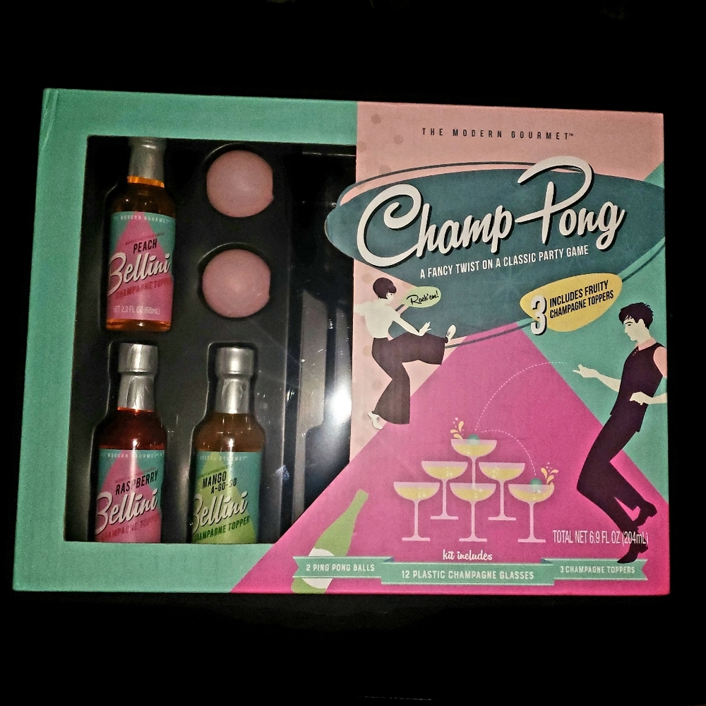 Champagne Pong Set - New in box